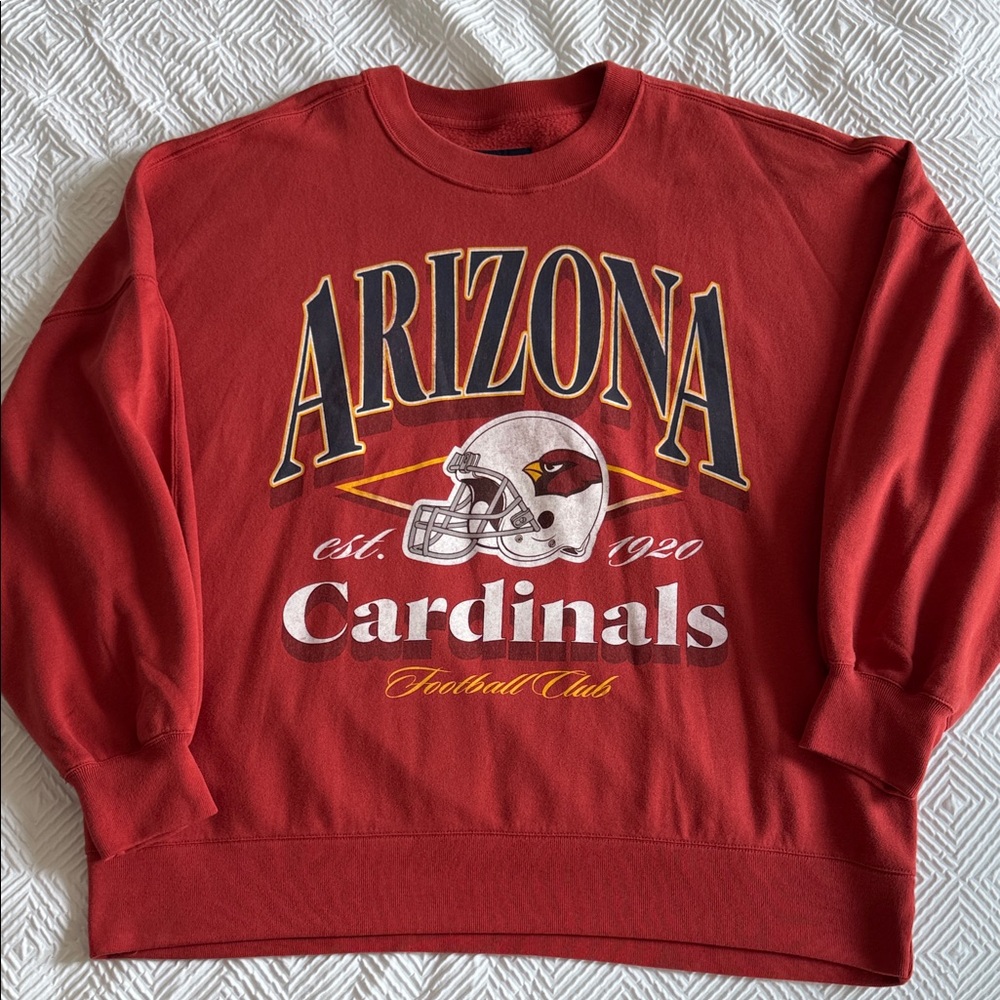 Abercrombie Arizona Cardinals Oversized Crewneck